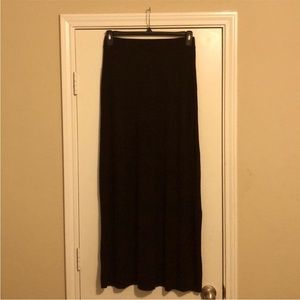 FOREVER 21 High Slit Maxi Skirt